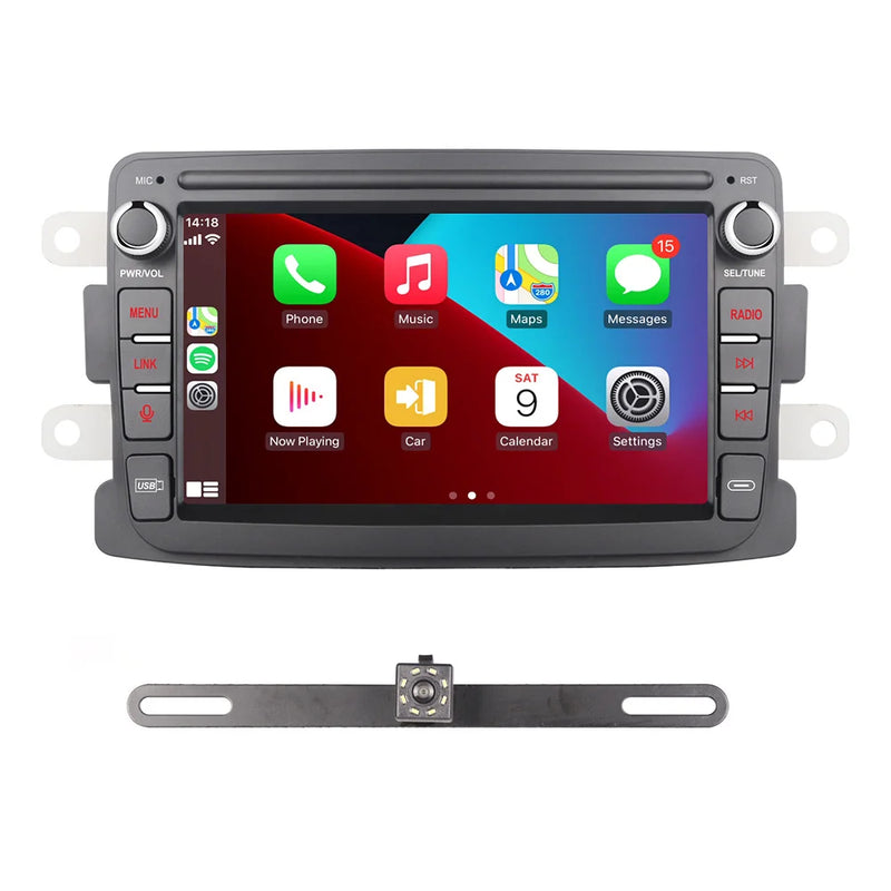 Autoradio CarPlay Dacia Sandero, Logan, Duster et Dokker (2012-2017) – Écran 7 pouces, sans fil, vue 7
