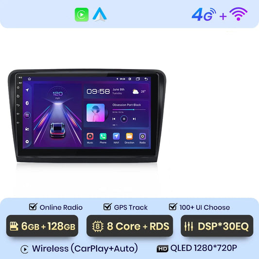 CARPLAY SKODA SUPERB 2 (2008-2015) F6