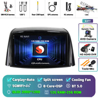 Autoradio CarPlay Renault Koleos (2008-2016) – Écran 9 pouces sans fil, jusqu'à 16 Go + 512 Go, vue 42