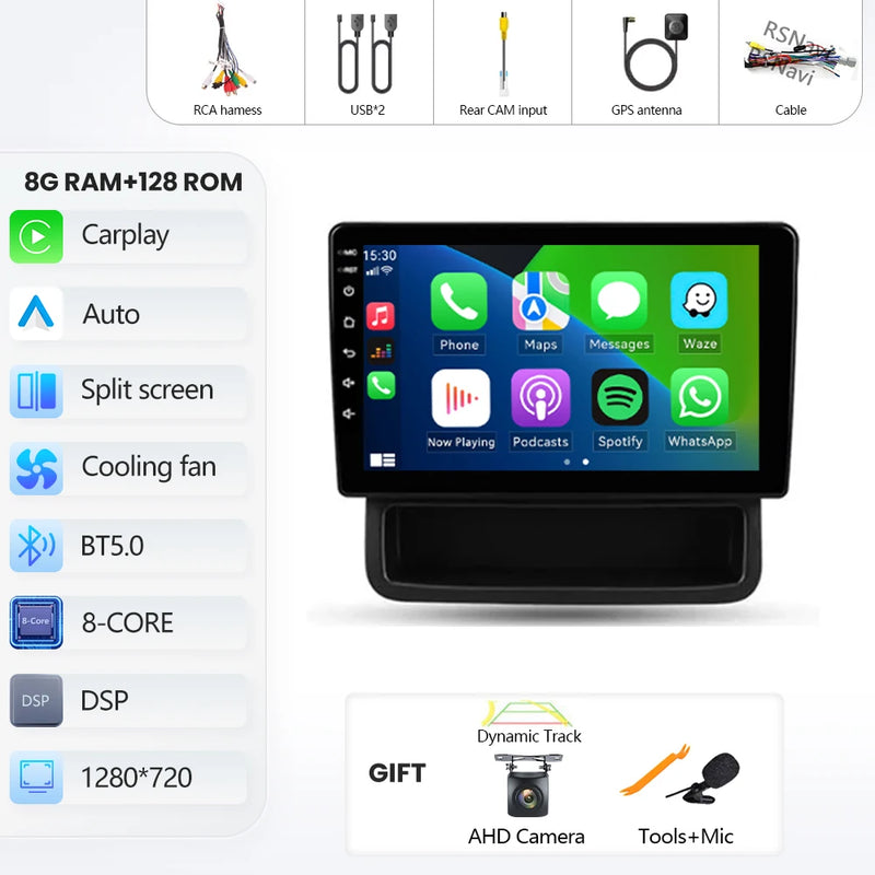 Autoradio CarPlay Renault Trafic 2, Opel Vivaro A et Nissan Primastar (2006-2014) – Écran tactile, jusqu'à 16 Go + 512 Go, vue 37