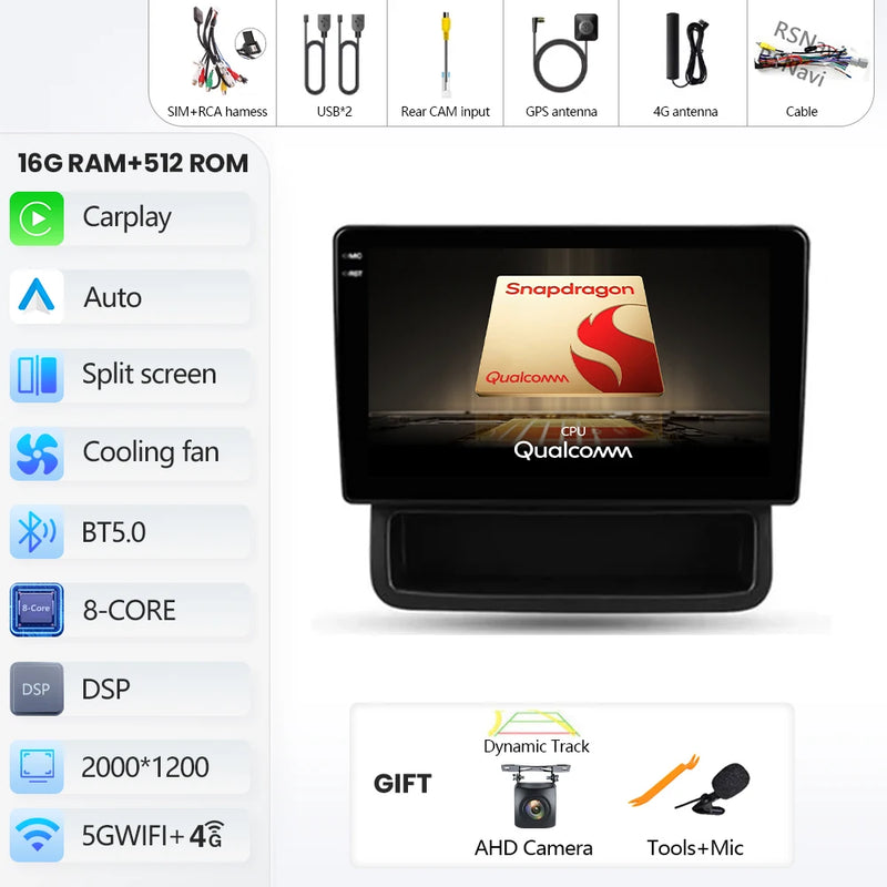 Autoradio CarPlay Renault Trafic 2, Opel Vivaro A et Nissan Primastar (2006-2014) – Écran tactile, jusqu'à 16 Go + 512 Go, vue 33