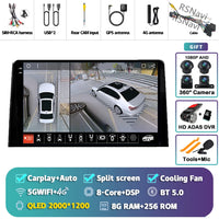 Autoradio CarPlay Citroën Berlingo, Peugeot Partner et Opel Combo (2019-2020) – Écran 9 pouces, Android 16, jusqu'à 16 Go + 512 Go, vue 37