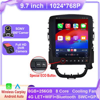Autoradio CarPlay Opel Astra J (2009-2015) et Cascada – Écran vertical 9,7 pouces, jusqu'à 8 Go + 256 Go, vue 10