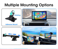 Écran CarPlay Portable 10,1 Pouces – Sans Fil, Dashcam 4K en Option, vue 13