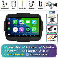 Autoradio CarPlay Jeep Renegade (2016-2020) – Écran 9 pouces, jusqu'à 16 Go + 512 Go, vue 42