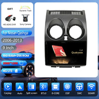 Autoradio CarPlay Nissan Qashqai J10 (2006-2013) – Écran 9 pouces, jusqu'à 16 Go + 256 Go, vue 7