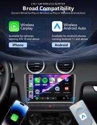 Autoradio CarPlay Hyundai i30 FD (2007-2012) – Écran 9 pouces, jusqu'à 16 Go + 256 Go, vue 13