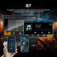 Autoradio CarPlay 1 DIN Universel – Écran Rétractable 7 Pouces, Filaire, vue 7