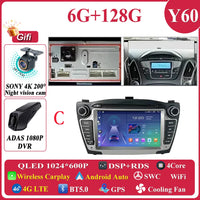Autoradio CarPlay Hyundai ix35 (2009-2015) – Écran 7 pouces à boutons, jusqu'à 8 Go + 256 Go, vue 44