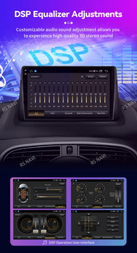 Autoradio CarPlay Renault Kangoo (2009-2018) – Écran 9 pouces, Android 16, jusqu'à 16 Go + 512 Go, vue 13