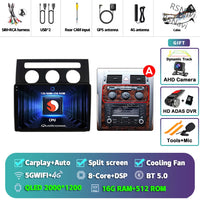 Autoradio CarPlay Volkswagen Touran 1 (2003-2010) – Écran 2K 9 pouces, Android 16, vue 19