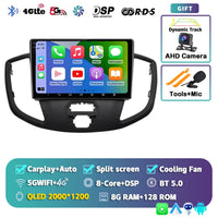 Autoradio CarPlay Ford Transit (2015-2018) – Écran QLED, jusqu'à 16 Go + 512 Go, vue 10