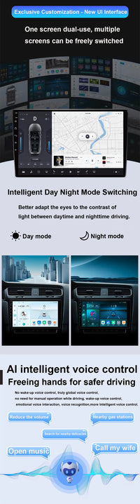 Autoradio CarPlay Nissan Note E12 (2012-2021) – Écran 9 pouces, jusqu'à 8 Go + 256 Go, vue 15