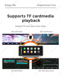 Écran CarPlay Portable Universel – 6,86 ou 10,26 Pouces, Sans Fil, FM et AUX, vue 19