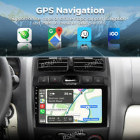 Autoradio CarPlay Hyundai Santa Fe Classic et SM (2006-2012) – Écran QLED 9 pouces, vue 6
