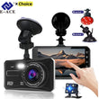 Dashcam Tactile 4 Pouces Avant et Arrière 1080P – Vision Nocturne, Mode Parking