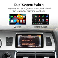 Boîtier CarPlay Audi A6 (2009-2011) et Q7 (2010-2015) – MMI 3G, écran 6,5 ou 7 pouces conservé, vue 2