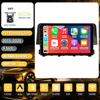 Autoradio CarPlay Honda Civic 10 (2015-2020) – Écran 9 pouces, jusqu'à 16 Go + 256 Go, vue 13
