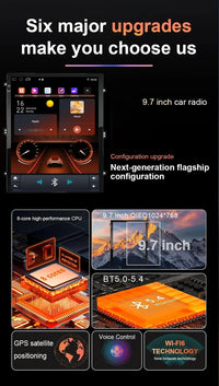 Autoradio CarPlay Chevrolet Captiva (2006-2012) – Écran vertical 9,7 pouces, jusqu'à 8 Go + 256 Go, vue 12