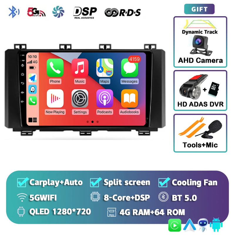 Autoradio CarPlay Seat Ateca et Cupra Ateca (2016-2021) – Écran 9 pouces, Android 16, vue 42