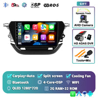 Autoradio CarPlay Opel Corsa F (2019-2023) – Écran 9 pouces, jusqu'à 12 Go + 256 Go, vue 46