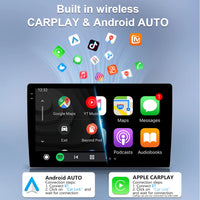 Autoradio CarPlay Nissan Micra K12 (2002-2010) – Écran 9 pouces, jusqu'à 12 Go + 256 Go, vue 2