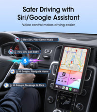 Écran CarPlay Universel Sans Fil 7, 8 ou 9 Pouces – Support Magnétique et Ventouse, vue 18