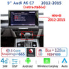 Écran audi a6 c7 HN+R 2012–2015 avec Snapdragon 665 et CarPlay sans fil