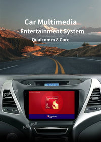 Autoradio CarPlay Hyundai Elantra (2012-2015) – Écran 9 pouces sans fil, jusqu'à 16 Go + 512 Go, vue 7