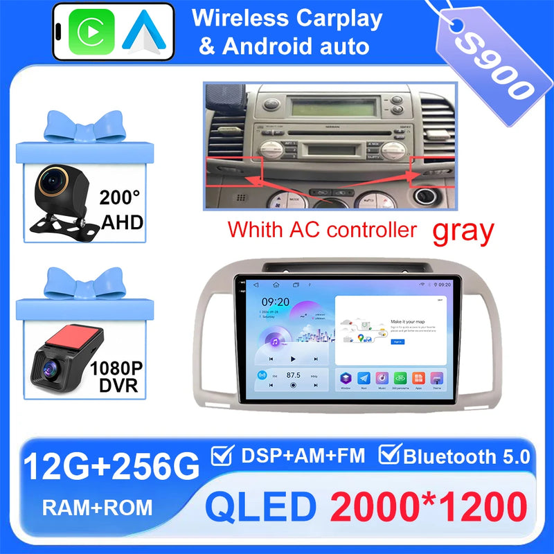 Autoradio CarPlay Nissan Micra K12 (2002-2010) – Écran 9 pouces, jusqu'à 12 Go + 256 Go, vue 32