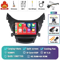 Autoradio CarPlay Hyundai Elantra (2012-2015) – Écran 9 pouces sans fil, jusqu'à 16 Go + 512 Go, vue 31