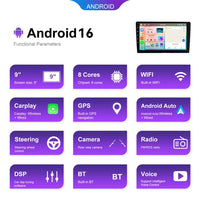 Autoradio CarPlay Nissan Navara NP300 D23 (2014-2021) – Écran 9 pouces, Android 16, vue 7