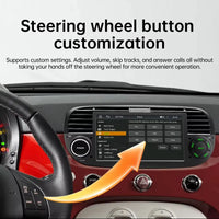 Autoradio CarPlay Fiat 500 (2007-2015) – Écran 7 pouces, sans fil, vue 5