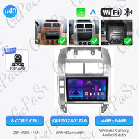 Autoradio CarPlay Volkswagen Polo 4 (2004-2009) – Écran 9 pouces, cadre noir ou argent, vue 51