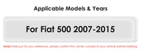 Autoradio CarPlay Fiat 500 (2007-2015) – Écran 7 pouces, 8 cœurs, jusqu'à 8 Go + 128 Go, vue 10