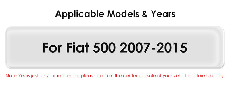 Autoradio CarPlay Fiat 500 (2007-2015) – Écran 7 pouces, 8 cœurs, jusqu'à 8 Go + 128 Go, vue 10