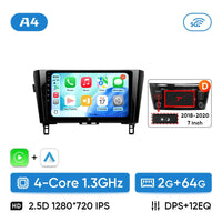 Autoradio CarPlay Nissan Qashqai J11 et X-Trail T32 (2014-2020) – Écran 10 pouces, Android 13, vue 15