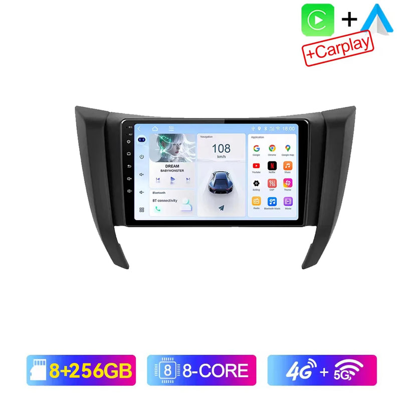 Autoradio CarPlay Nissan Navara NP300 D23 (2014-2021) – Écran 9 pouces, Android 16, vue 27