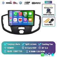 Autoradio CarPlay Ford Transit (2015-2018) – Écran QLED, jusqu'à 16 Go + 512 Go, vue 8