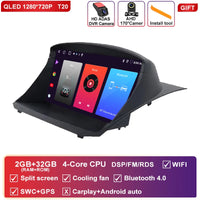 Autoradio CarPlay Ford Fiesta Mk6 et Mk7 (2008-2019) – Écran 9 pouces, jusqu'à 8 Go + 256 Go, vue 46