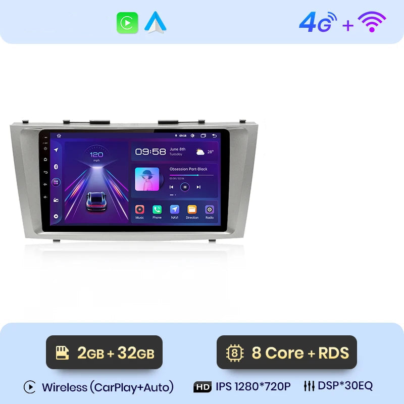 CARPLAY TOYOTA CAMRY (2006-2011) J4