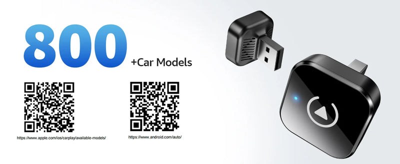 Adaptateur CarPlay Sans Fil Mini – CarPlay et Android Auto, 6 Coloris, Wi-Fi Double Bande, vue 16