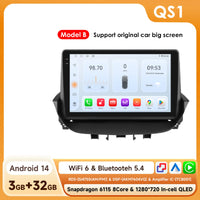 Autoradio CarPlay Renault Laguna 2 (2001-2007) – Écran 9 pouces, sans fil, vue 20
