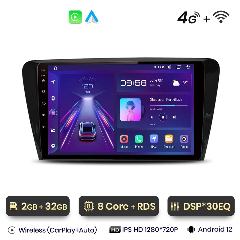 CARPLAY SKODA OCTAVIA 3 (2013-2018) G4