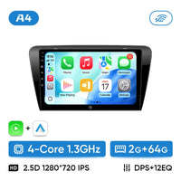 Autoradio CarPlay Skoda Octavia 3 (2015-2020) – Écran 10 pouces, sans fil, vue 8