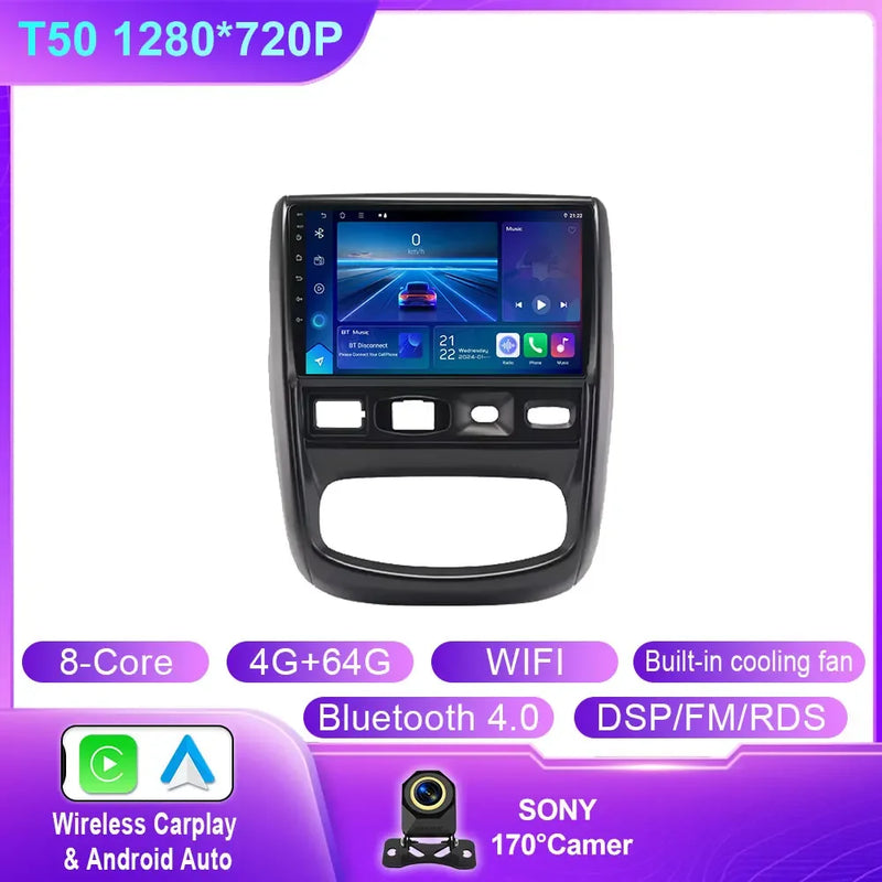 Autoradio CarPlay Dacia Duster 1 (2010-2015) – Écran 9 pouces, jusqu'à 12 Go + 256 Go, vue 47