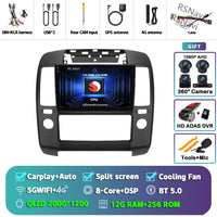 Autoradio CarPlay Nissan Navara D40 (2004-2010) – Écran 9 pouces, Android 16, vue 23