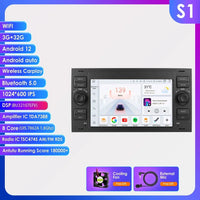 Autoradio CarPlay Ford Focus, Mondeo, S-Max et Kuga (2003-2012) – Écran 7 pouces, 2 DIN, vue 58