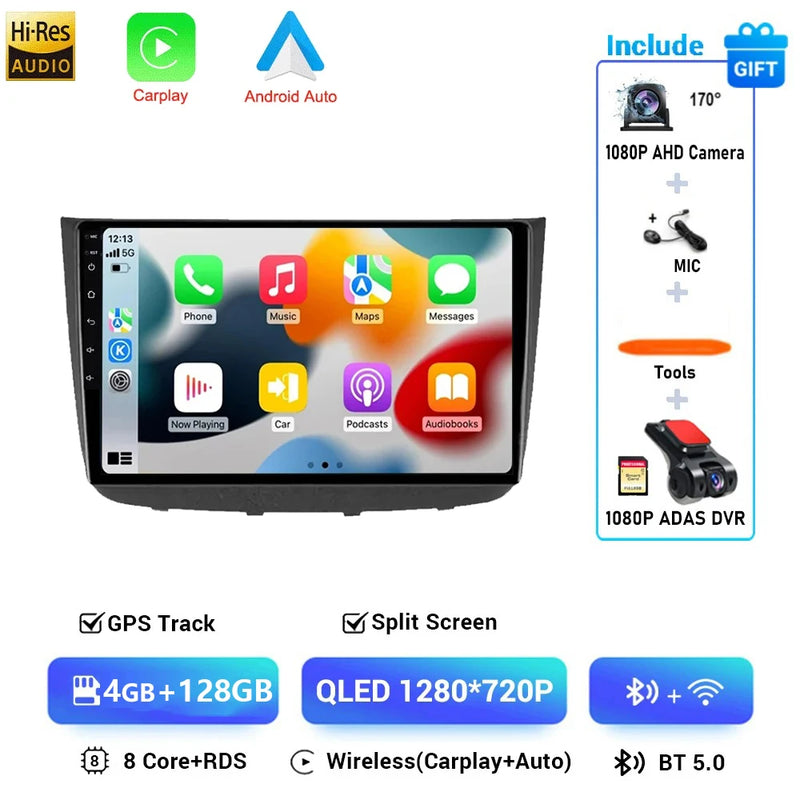 Autoradio CarPlay Mercedes Vito Viano W639 (2003-2015) – Écran QLED 10 pouces, vue 15