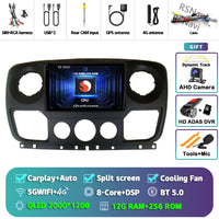 Autoradio CarPlay Renault Master, Nissan NV400 et Opel Movano (2010-2015) – Écran 9 pouces, Android 16, vue 14